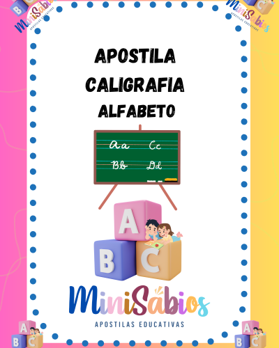 Capa Caligrafia Alfabeto